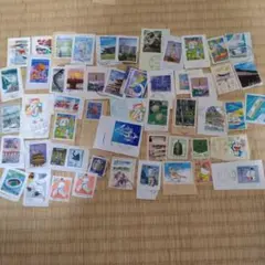 使用済切手セット 約50枚ぐらい　日本の建物風景など　コレクション