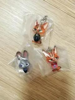 ズートピア2　めじるしアクセサリー　ジュディ　ニック