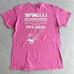 GILDAN【M】アメリカ古着 両面プリント USA ピンクフェード イベント