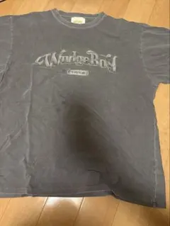 WudgeBoy ロゴ刺繍 Tシャツ グレー