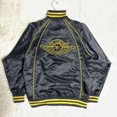 AIR JORDAN 00's Y2K ナイロンジャケット　スタジャン L