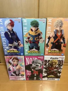 僕のヒーローアカデミア フィギュア 6体セット - メルカリ