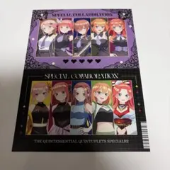 五等分の花嫁 カラオケの鉄人 箔押しポストカード 四葉 - メルカリ