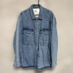 ＜monkey time＞ DENIM FATIGUE JACKET Lサイズ monkey time＞ DENIM FATIGUE JACKET Lサイズ