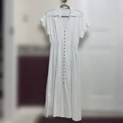 ZARA ロングワンピース　半袖