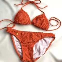 専用ラルフローレン　セパレート　ビキニ　水着　オレンジ　ワンポイント　派手　XSのサムネイル