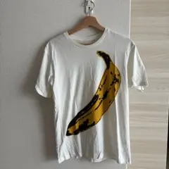 【UNIQLO／ユニクロ】 アンディ・ウォーホル　バナナ Tシャツ M