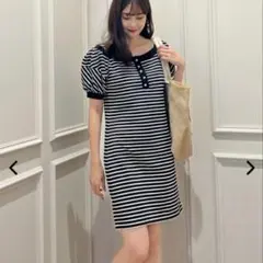 Herlipto Saint-Tropez Striped Long Dress - メルカリ