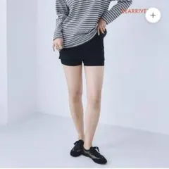 SeaRoomlynn スカートwithハーフレギンス ブラック