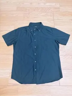UNIQLO 半袖シャツ ネイビー Mサイズ