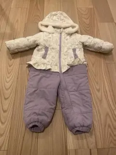 スノーウェア ジャンプスーツ　 女の子 90センチ conoco