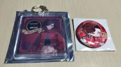 スクエア型アクキー & ミニキャラ缶バッジセット【オペラ歌手】