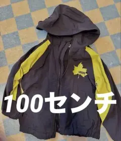 LOGOS フード付きジャケット ブラック/イエロー　ロゴス　マウンテンパーカーのサムネイル