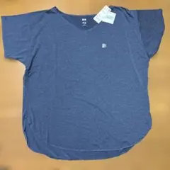 UNIQLO ネイビー Vネック Tシャツ 3XL