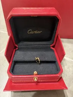 値下げ不可】Cartier カルティエ ジュスト アンクル シングルピアスYG