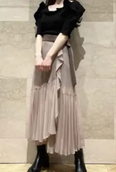 snidel プリーツスカート