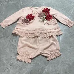ALBEROBELLO ベビー セットアップ ピンク90
