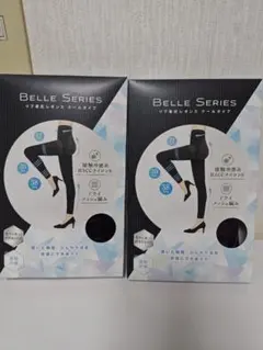 BELLE SERIES リブ着圧レギンス クールタイプ M/L