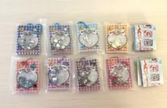 サンリオキャラクターズシャカシャカフレークシール風チャーム　8種セット