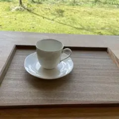 Norblin 白いカップとソーサーのセット　5客