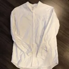 UNITED ARROWS ホワイトスタンドカラーシャツ S