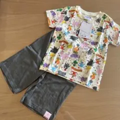 新品　バーバパパ　セットアップ　100 半袖　Tシャツ