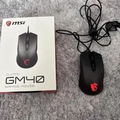 MSI Clutch GM40 ゲーミングマウス 本体