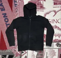 OLD UNIQLO ダブルジップパーカー ブラック y2k archive M