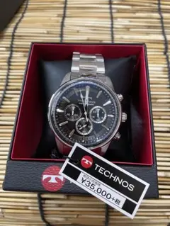 TECHNOS クロノグラフ 腕時計のサムネイル