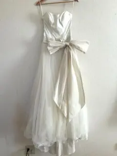 【美品】ウエディングドレス　サイズ9号(9TT)