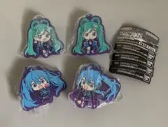 初音ミクマジカルミライ2025 ガチャ B賞ラバーマスコット4種コンプリート