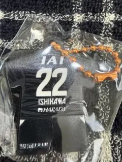 清水エスパルス2026/27ユニフォームラバーキーホルダー #22 石川選手