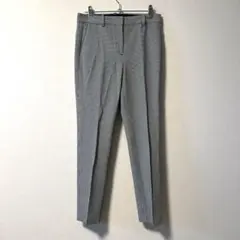 【セオリー】千鳥格子 テーパードパンツ スラックス センタープレス ストレッチ