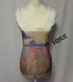 HISUI♡マルチカラーフラワーグラデーションタンクトップ