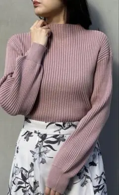 ボトルネック ニット