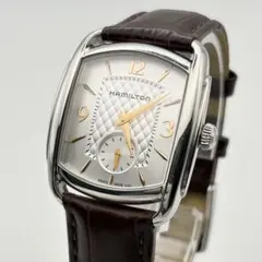 美品 HAMILTON バグリー レディース クォーツ スモセコ 箱付き ハミルトン(HAMILTON) レディーストップセラー 「バグリー」から日本