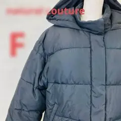 natural couture レディース フード ジャケット ブラック F