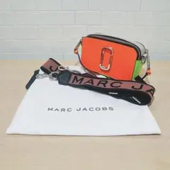 希少‼️MARC JACOBS ショルダーバッグ オレンジ スナップショット
