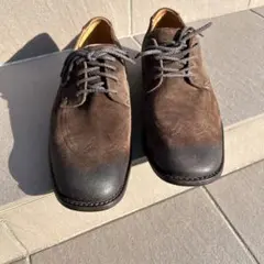 ティンバーランド　ダークブラウン スエード レースアップシューズ