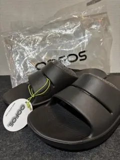 OOFOS OOahh+ ユニセックス サンダル ブラック M8/W10EU41 - メルカリ