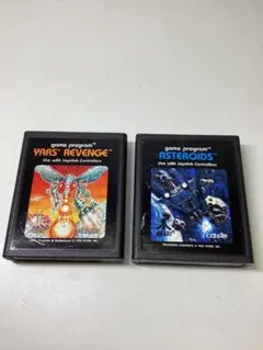 ATARI YARS' REVENGE & ASTEROIDS ゲームソフト
