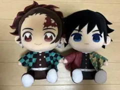 鬼滅の刃　ぬいぷりけ　おすわりBIGぬいぐるみ　竈門炭治郎　冨岡義勇