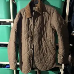 beauty＆youth キルティングジャケット フード付き