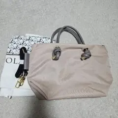 グレー ハンドバッグ