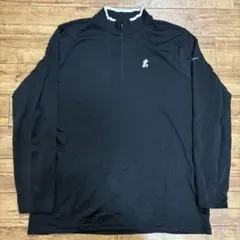 激レア US規格2XL ナイキ ディズニー ハーフジップ ゴルフシャツ 黒