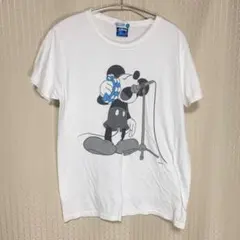 【Disney】ディズニー オールドミッキー 半袖Tシャツ 春夏 大きいサイズのサムネイル