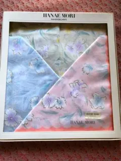 【値下げしました】HANAE MORI ハンカチ　3枚セット