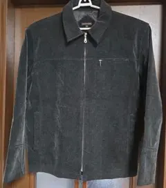 美品【RALPH EVANS】 3L ブラック スエード調 ジャケット