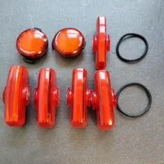 ローバーミニ Mk1用 テールランプ レンズ セット ガスケット ビス付き 新品 ローバーミニ Mk1用 テールランプ レンズ セット ガスケット ビス付き
