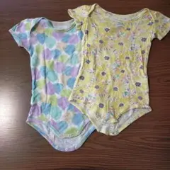 OCEAN&GROUND ロンパース肌着 80 2点セット